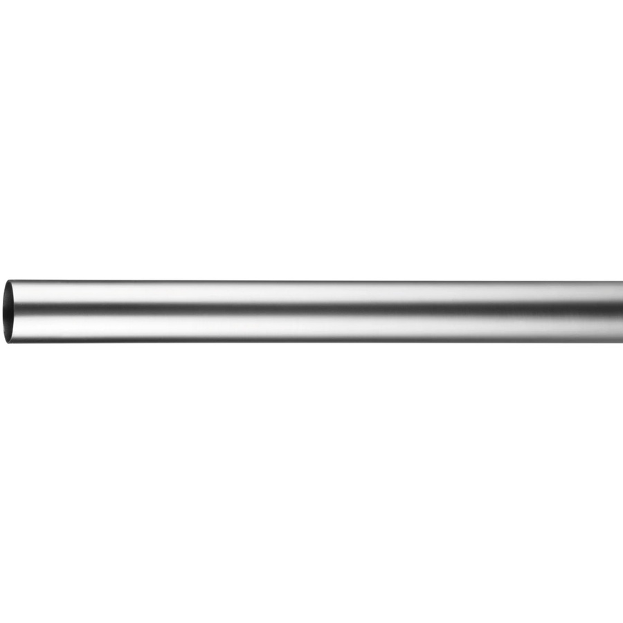 Mydeco Gardinenstange für Ringe in Edelstahl-Optik, Farbe: Silber, Durchmesser: 2,5 cm, Länge: 160 cm - Bild 2