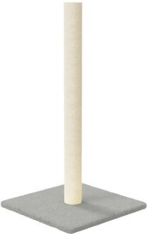 vidaXL Kratzsäule für Katzen aus Sisal in Grau, B/T/H: 35 x 35 x 70 cm - Bild 1