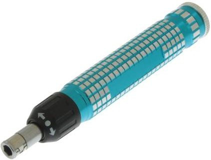 Donau Elektronik Werkstatt Ratschen-Schraubendreher 5/32 (4 mm) in Türkis - Bild 1