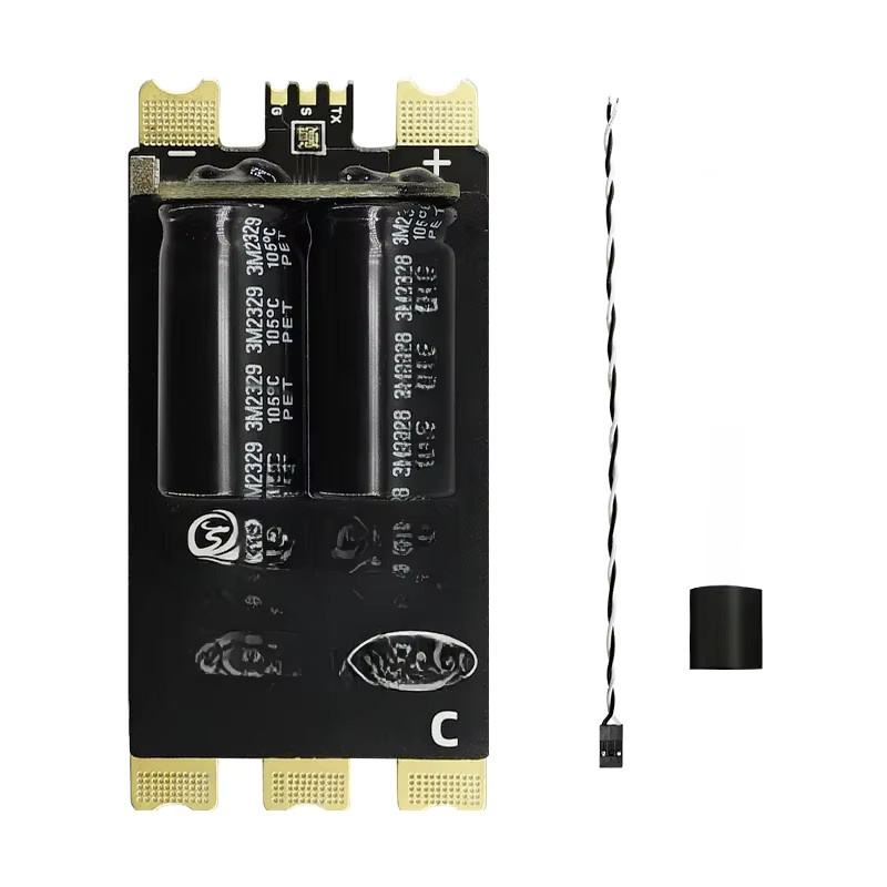 SEQURE 12100 Bürstenloser ESC 5-12S mit 100 A und 128 KHz PWM-Frequenz in Schwarz für Multi-Rotor-Flugzeuge und Flugzeugmodelle - Bild 3