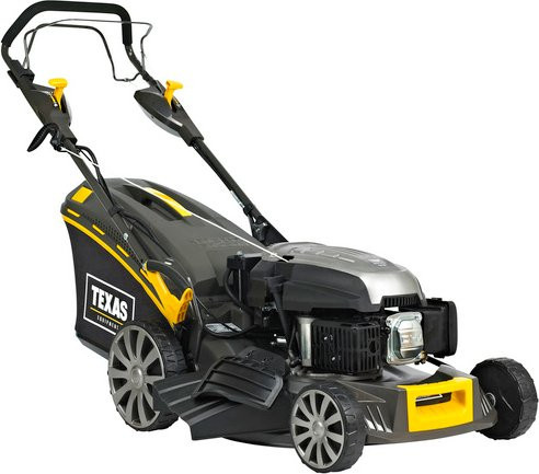 TEXAS Benzin-Rasenmäher Premium 4850TR/WE in Schwarz mit 48 cm Schnittbreite für Flächen bis max. 1500 m² - Bild 1