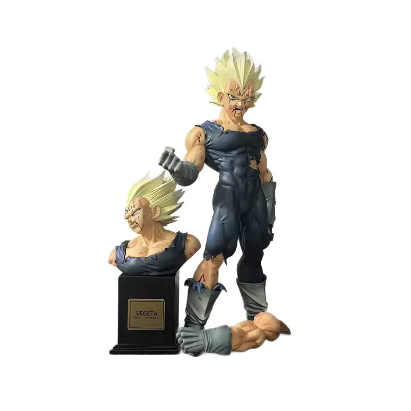 Bandai Dragon Ball Goodbye Majin Vegeta Figur, Anime-Modell, 28cm - Bild 3