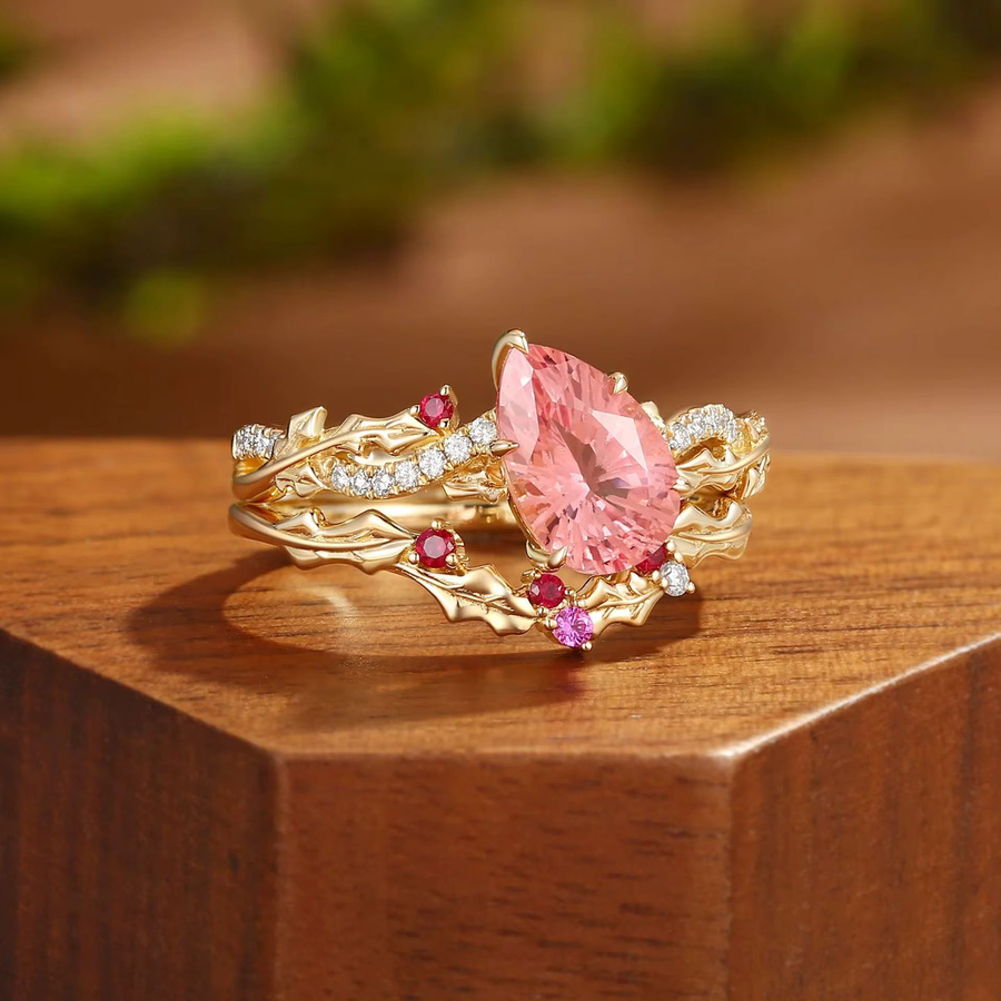 MUSHAN Ring 925 Silber, Roségold, Zirkonia, Damen - Bild 2