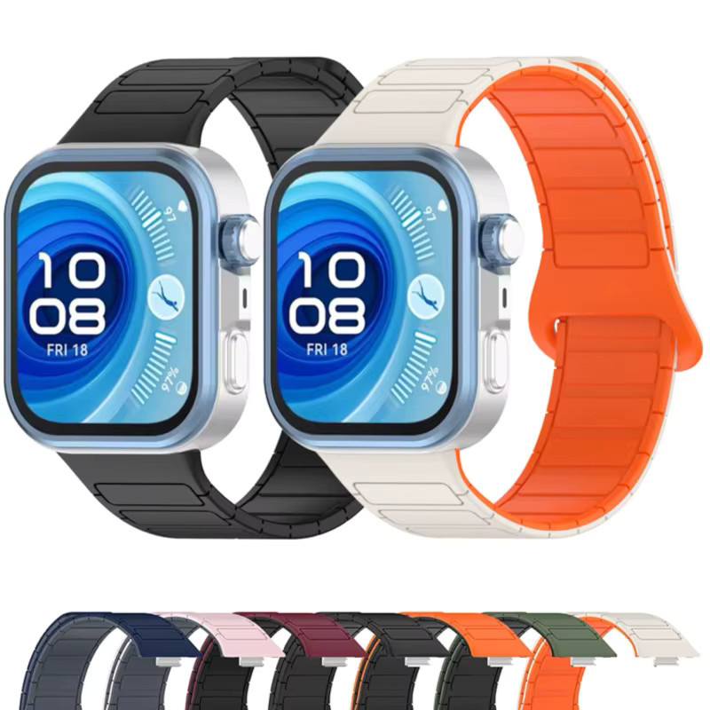 Uhrenarmband Silikon, Huawei Watch Fit 4 Pro/4/3, Magnetschlaufe - Bild 2