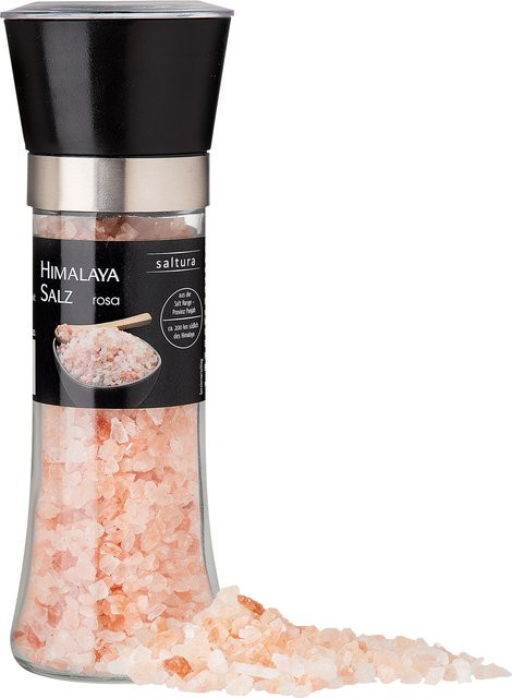 Rosa Himalaya Salzkristalle Glasmühle 180 g - Bild 1