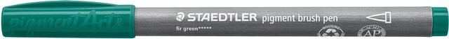 Staedtler Pigment Brush Pen in Tannengrün - Bild 1