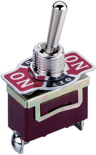 TRU Components KN3 Kippschalter 701165 250 V/AC 10A 1 x Ein/Aus/Ein rastend/0/rastend multicolor - Bild 1