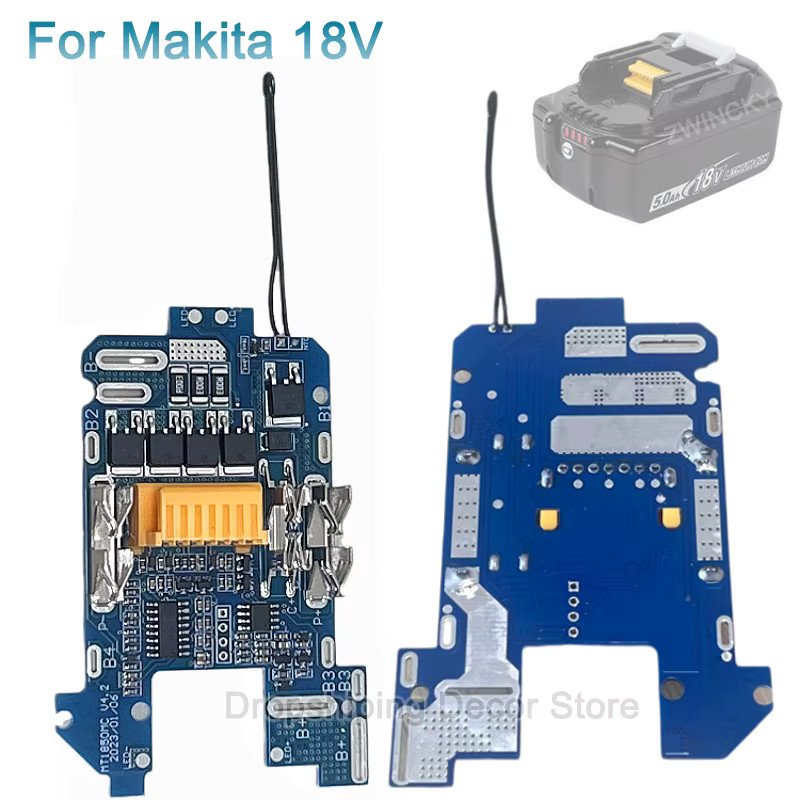Makita BMS PCB Ladeschutzplatine für 18V Li-Ion Akkus BL1830 BL1840 BL1850 in Blau - Bild 4
