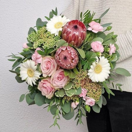 Blumenstrauß Protea mixed Pink