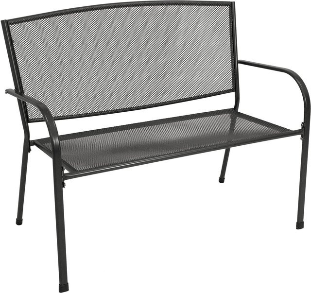 DEGAMO Gartenbank CLASSIC 2-Sitzer aus Metall in Anthrazit - Bild 1