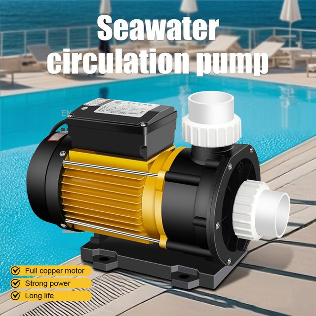 Korrosionsbeständige Meerwasserpumpe für Aquakultur und Fischteiche, 220V externe Umwälzpumpe - Bild 1