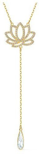 Swarovski Halskette Symbolica Lotus, Gold, Kristall, Damen - Bild 1