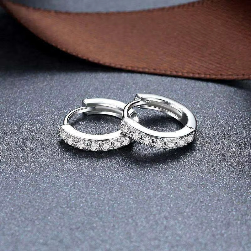 SAY Ohrstecker 925 Silber, Zirkonia, Perle, Damen - Bild 2