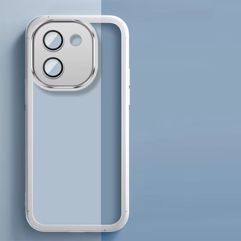 Stoßfeste Silikon Schutzhülle für Vivo V30E 5G in Transparent - Bild 1