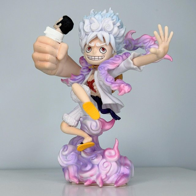 Yiran toy 1 One Piece Luffy Nika Figur PVC Statue - Bild 1