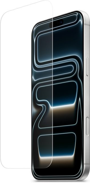 NYFundas Displayschutzfolie aus gehärtetem Glas für iPhone 14, 15, 16 Plus und 17 Pro in Transparent - Bild 1