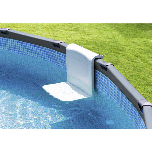 Intex Sitzbank aus Kunststoff in Weiß für den Garten - Bild 2