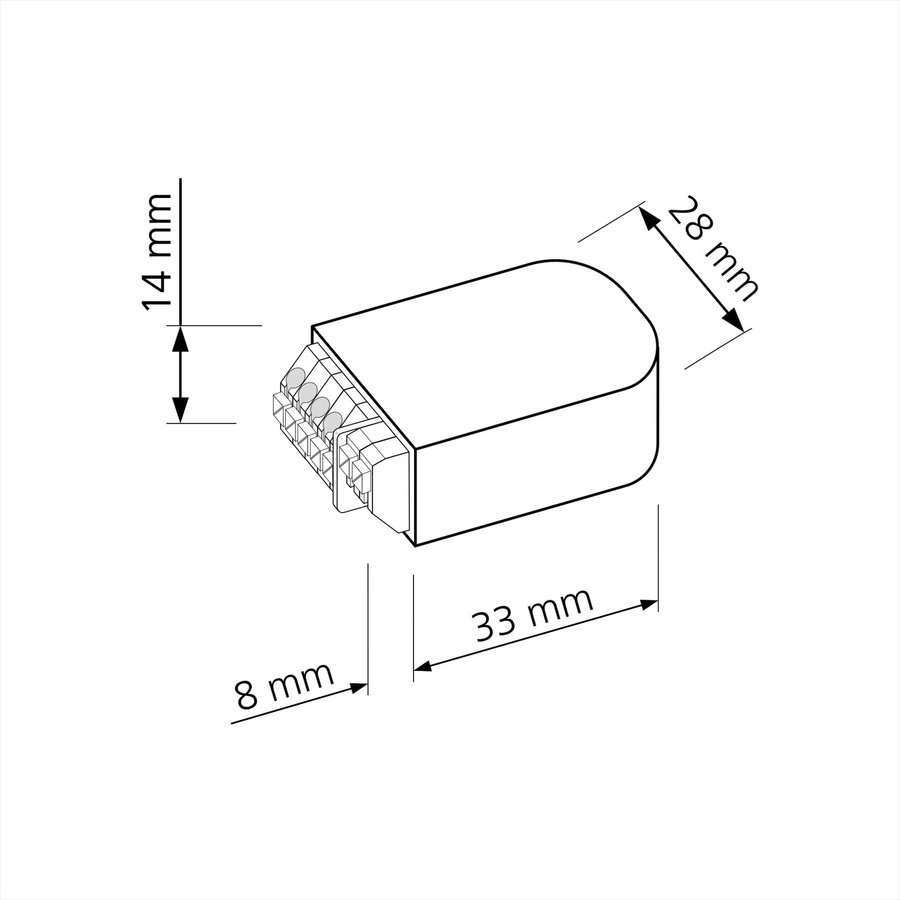 Lunatone 24V DALI Dimmaktor für Leuchten mit fester Lichtfarbe - Bild 1