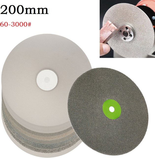 Vibratite Diamant Trennscheibe 8 Zoll Schleifscheibe für Kreissägen und Rotationswerkzeuge - Bild 1