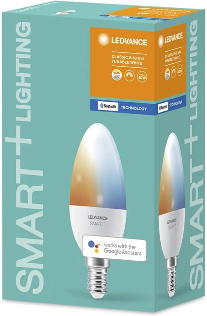 Ledvance Smart+ Bluetooth LED-Lampe Kerzenform E14 5W 470lm Tunable White dimmbar - Bild 1