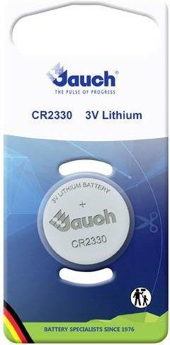 Jauch CR2330 Lithium-Knopfzelle 3V mit 260 mAh in Silber - Bild 1