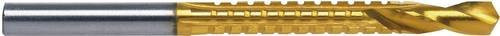 Exact HSS Metall-Spiralbohrer mit TiN-Beschichtung in Gold, Durchmesser: 6 mm, Gesamtlänge: 90 mm - Bild 1