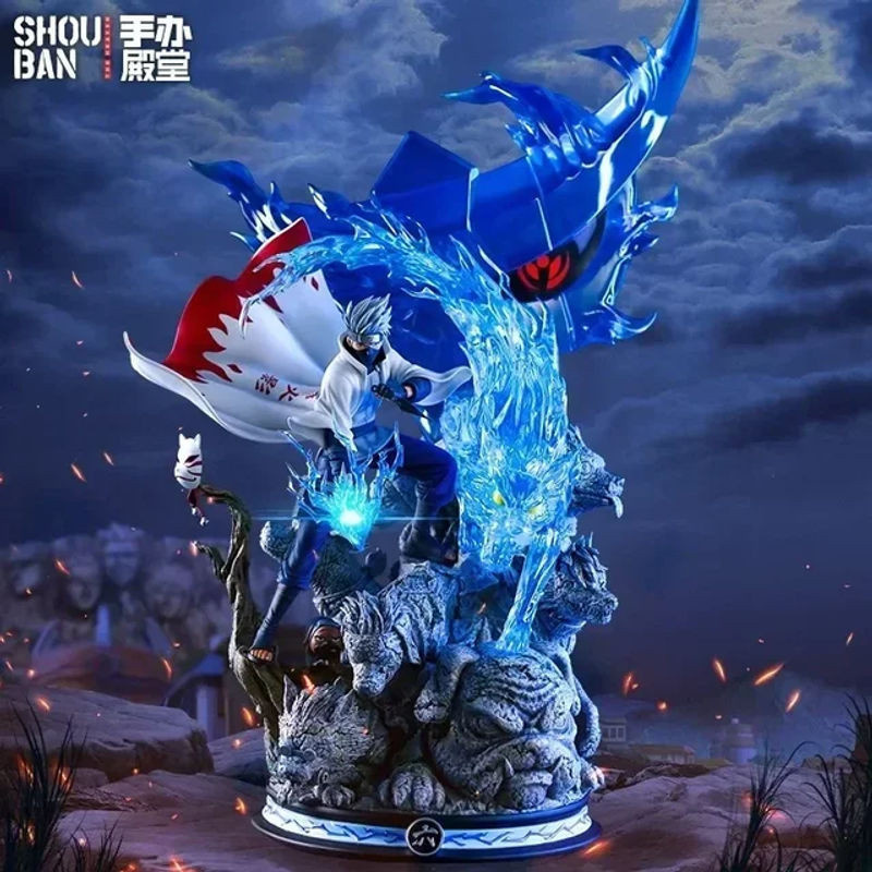 Bandai Naruto Kakashi Anime Actionfigur aus PVC, mehrfarbig, Höhe: 27 cm - Bild 1