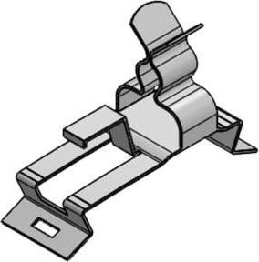 icotek Schirmklammer EMV Multi SFZ-M/MSKL 3-12 in Silber - Bild 1