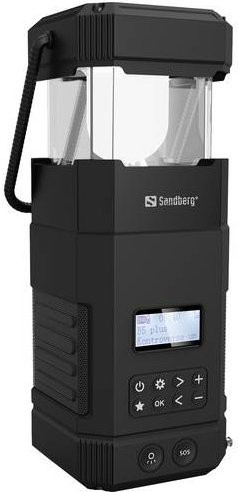 Sandberg 420-90 Solar-Powerbank 10000 in Schwarz - Bild 1