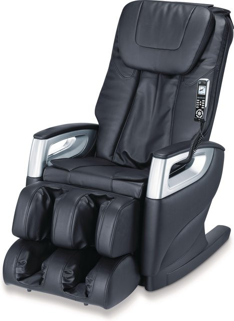 Beurer MC 5000 Deluxe Massagesessel in Schwarz mit Kunstleder-Polsterung, B/T/H: 130 x 117 x 117 cm - Bild 1