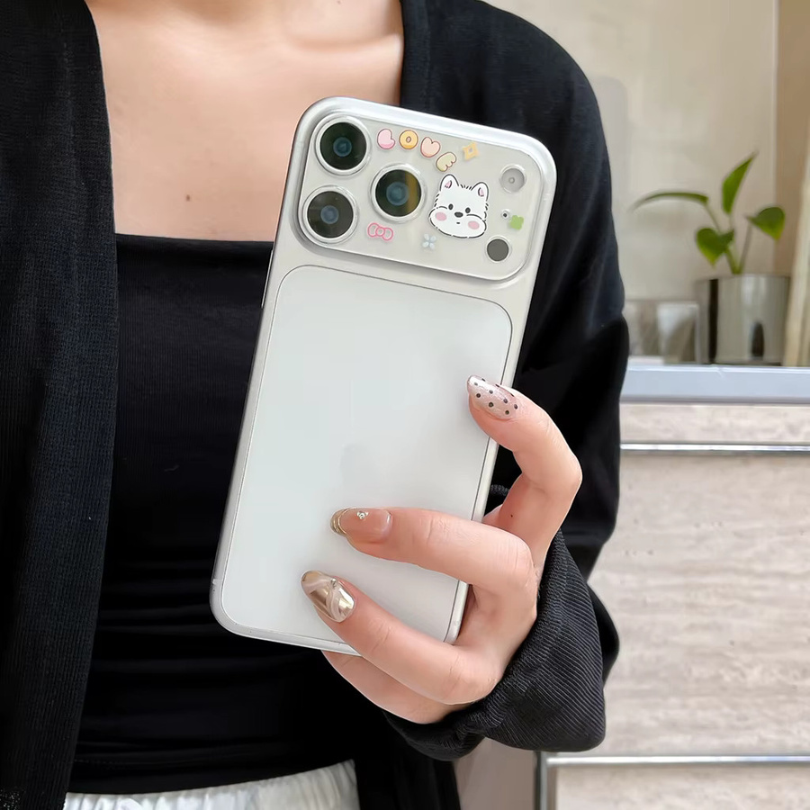 Objektivabdeckung mit süßem Dackel-Welpen-Design für Apple iPhone 17 Pro und iPhone 17 Pro Max - Bild 2