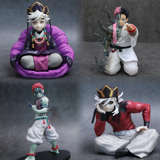 Bandai Demon Slayer Akaza Hakuji, Actionfigur, 14cm - Bild 1