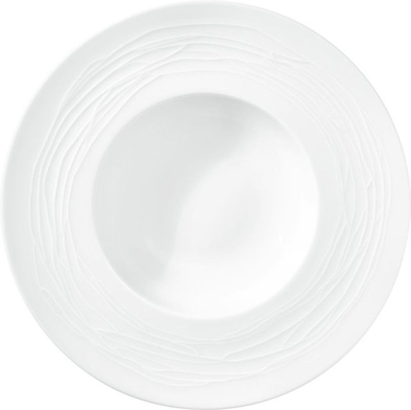VEGA Teller tief Taifun aus Keramik, weiß, rund, 4er Pack, Durchmesser: 27 cm, Höhe: 5,5 cm - Bild 1