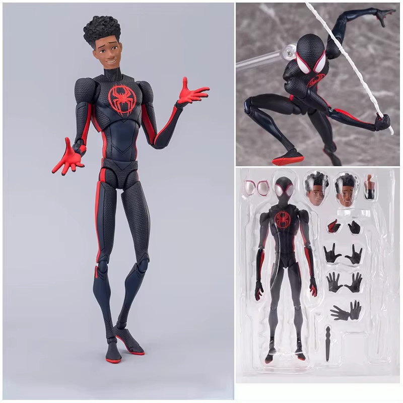 Hot Toys Marvel Spider-Man Miles Morales SHF-Figur, bewegliche PVC-Modellpuppe, Einzelfigur - Bild 2