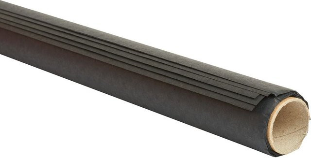 URSUS Seidenpapier Schwarz, 6 Bögen, B: 50 cm, H: 70 cm, 20g/m² - Bild 1