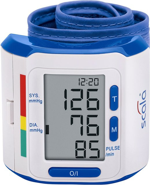 Blutdruckmessgerät SCALA SC 6400 in Weiß und Blau - Bild 1