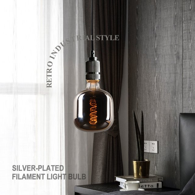 LIGHT HOUSE LED-Filamentlampe E27 5W Warmweiß 2700K Transparent - Bild 1