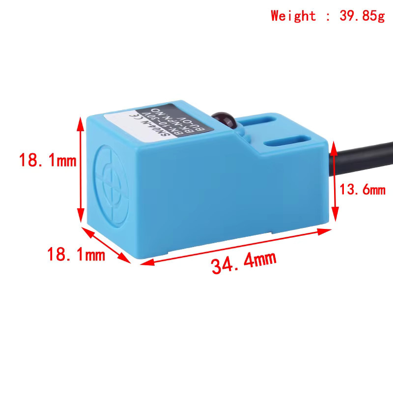 Si Tai&SH Induktiver Näherungssensor SN04 Serie, Blau, DC 10-30V, NPN/PNP NO/NC Auswahl - Bild 2