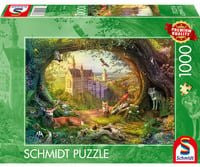 Schmidt Spiele Puzzle Märchenschloss und Waldzauber 1000 Teile - Bild 1
