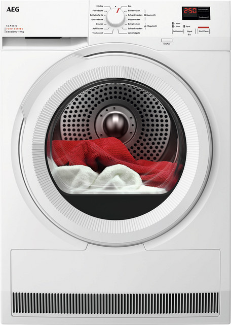 AEG Lavatherm Serie 7000 Wärmepumpentrockner TR7C40699, Weiss - Bild 1