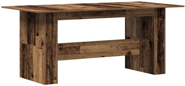 vidaXL Esstisch in moderner Holzoptik, braun, B/T/H: 180 x 90 x 76 cm - Bild 1