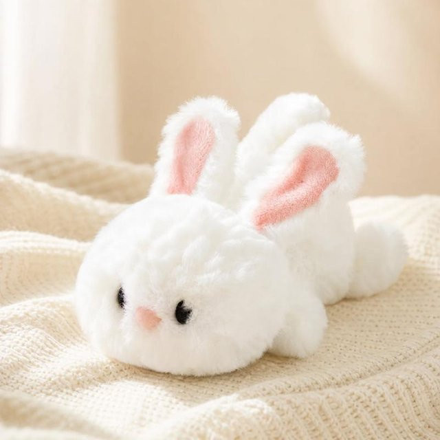 Yiran Health & Beauty Liegendes Kawaii Tiere Plüschtier, 17cm, ab 14 Jahren - Bild 1