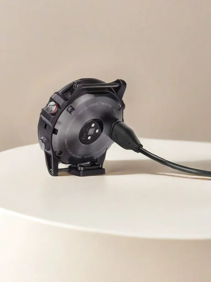 Ersatzladegerät USB-C Kabel für Garmin Tactix Charlie und Garmin BarkLimiter 2/2VT in Schwarz - Bild 4