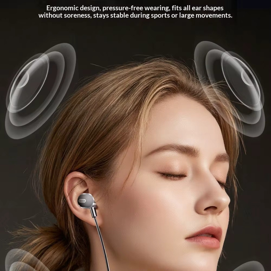 WAKAILONG Bluetooth Nackenbügel-Kopfhörer mit Geräuschunterdrückung und HIFI-Klangqualität in Schwarz - Bild 4