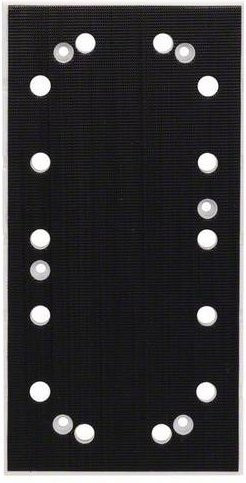 Bosch Schleifplatte mit Kletthaftung in Schwarz, B: 185 mm, H: 93 mm - Bild 1