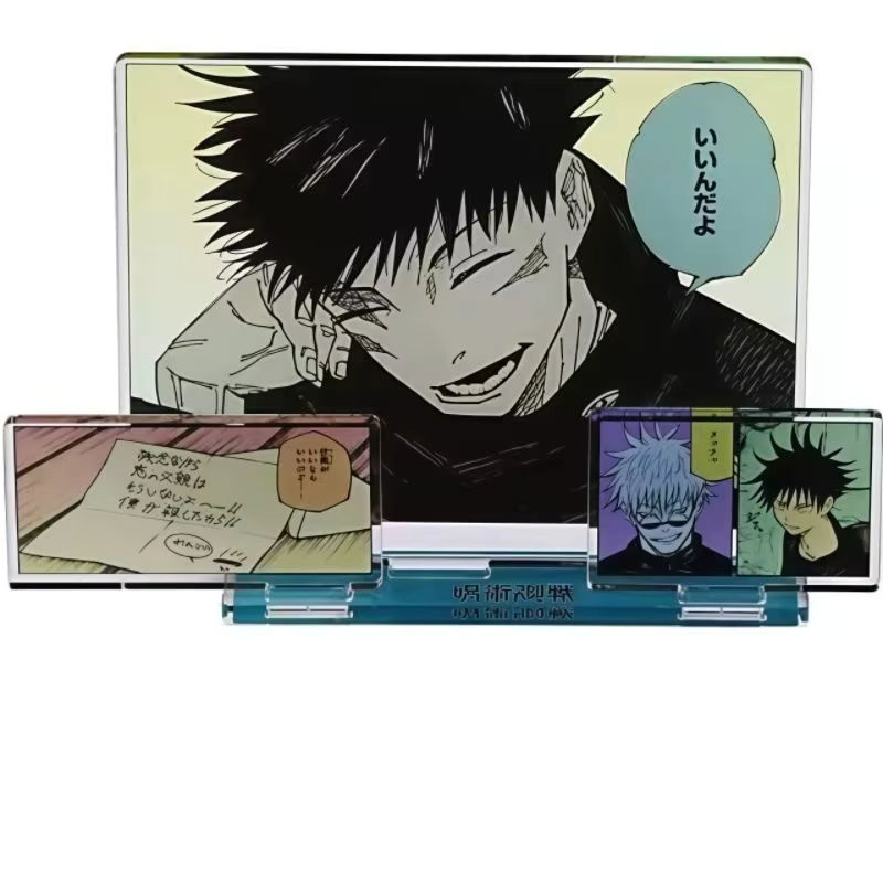 Bandai Jujutsu Kaisen Acryl-Standfigur Gojo Satoru und Geto Suguru Mehrfarbig - Bild 3