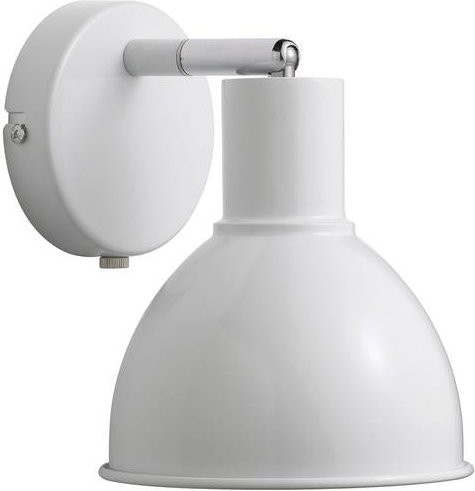 Nordlux Pop Wandleuchte E27 Weiß aus Metall mit verstellbarem Design - Bild 1