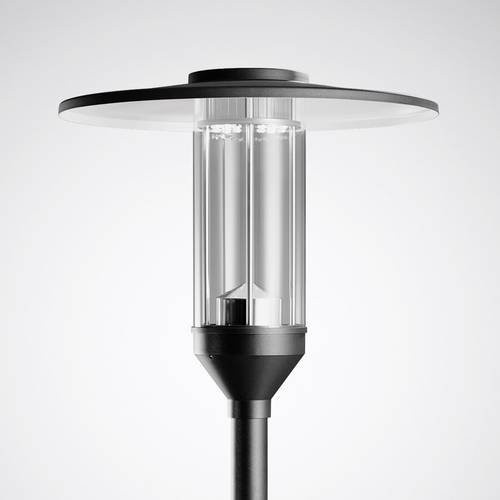 Trilux LED-Aufsatzleuchte 9811 RB6L 6708040 in Schwarz mit Neutralweiß - Bild 1