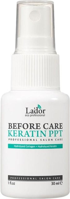 LA'DOR Keratin PPT Vorbehandlung Haarspray, 30 ml, für strapaziertes und trockenes Haar - Bild 1