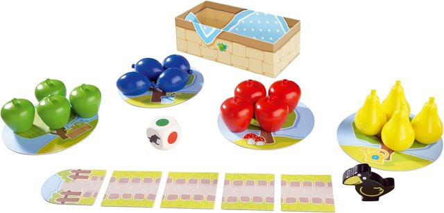 HABA Meine ersten Spiele Erster Obstgarten Würfelspiel ab 2 Jahren - Bild 1